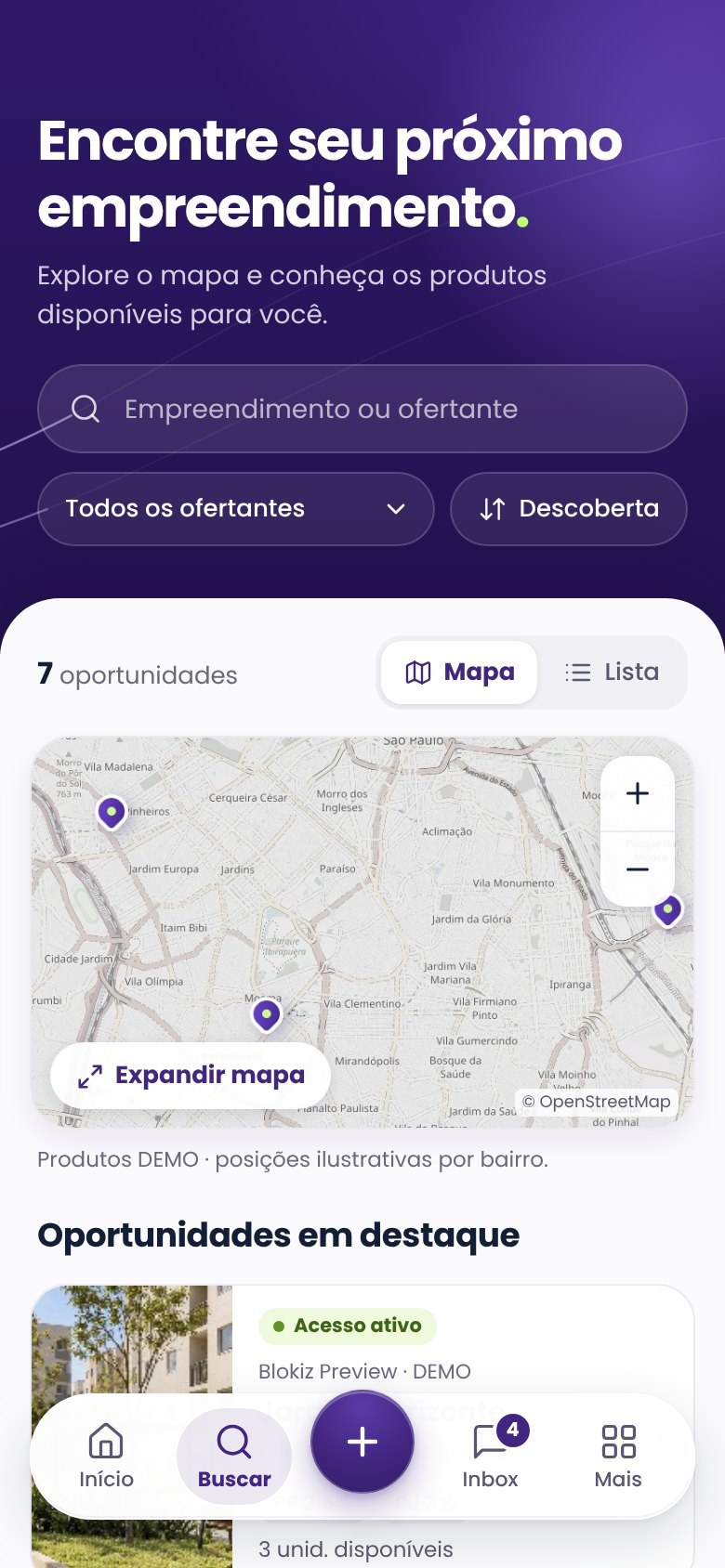 Aplicativo Blokiz